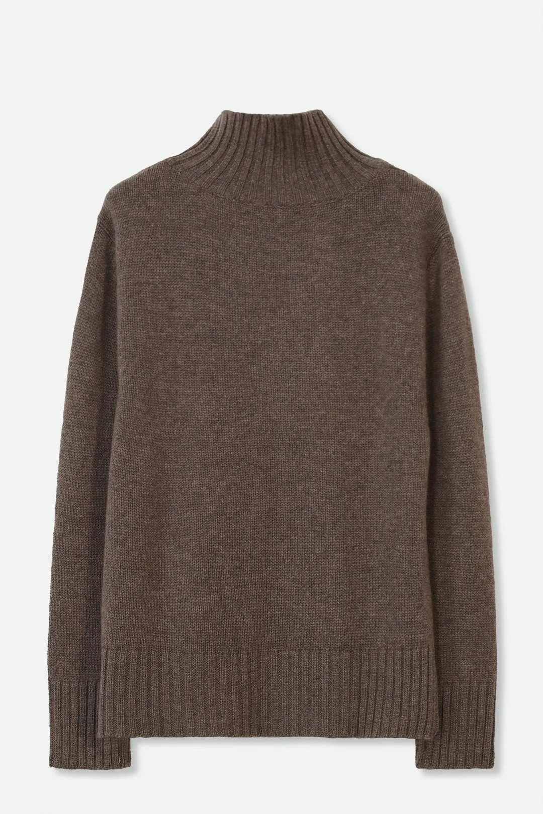 BERWICK TURTLENECK SWEATER IN CASHMERE MERINO 4 PLY KNIT