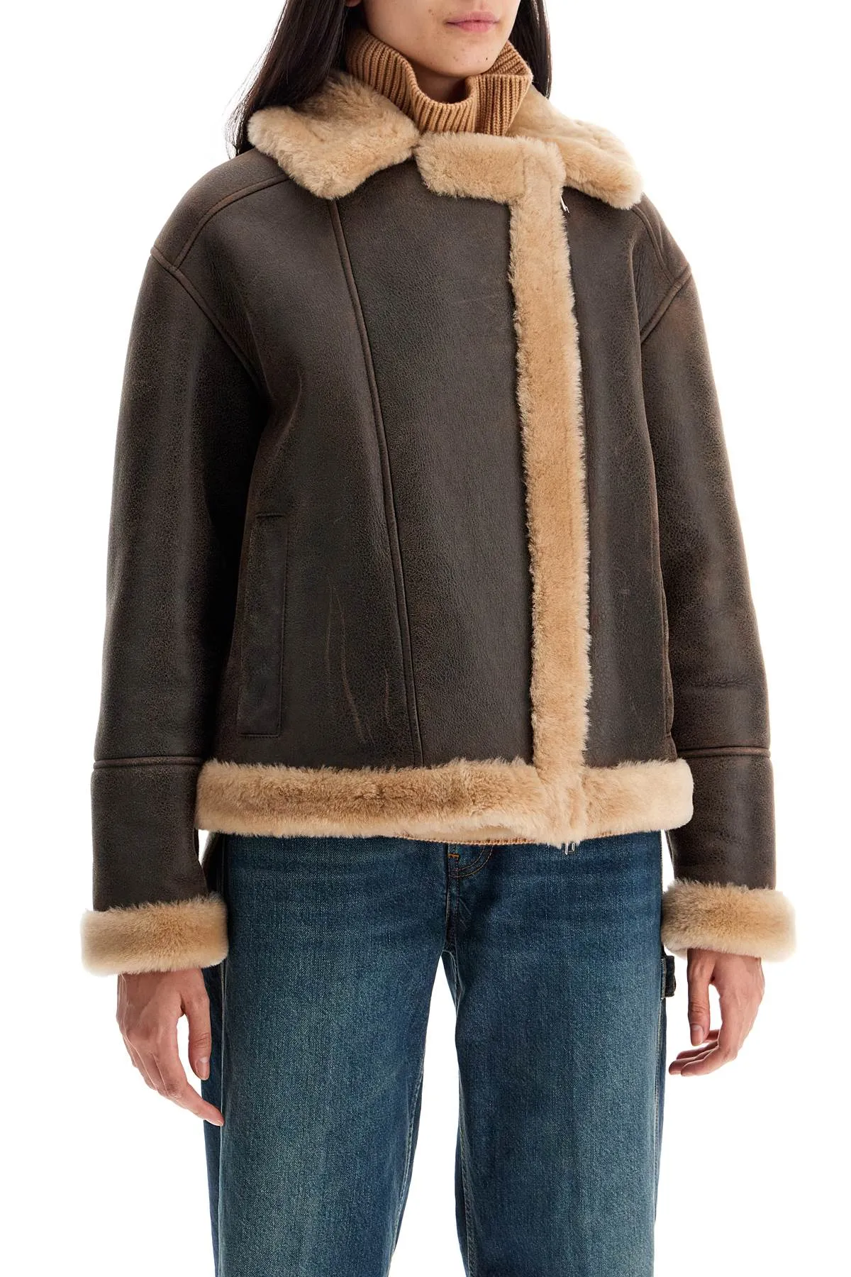 BLANCHA Giacca In Shearling