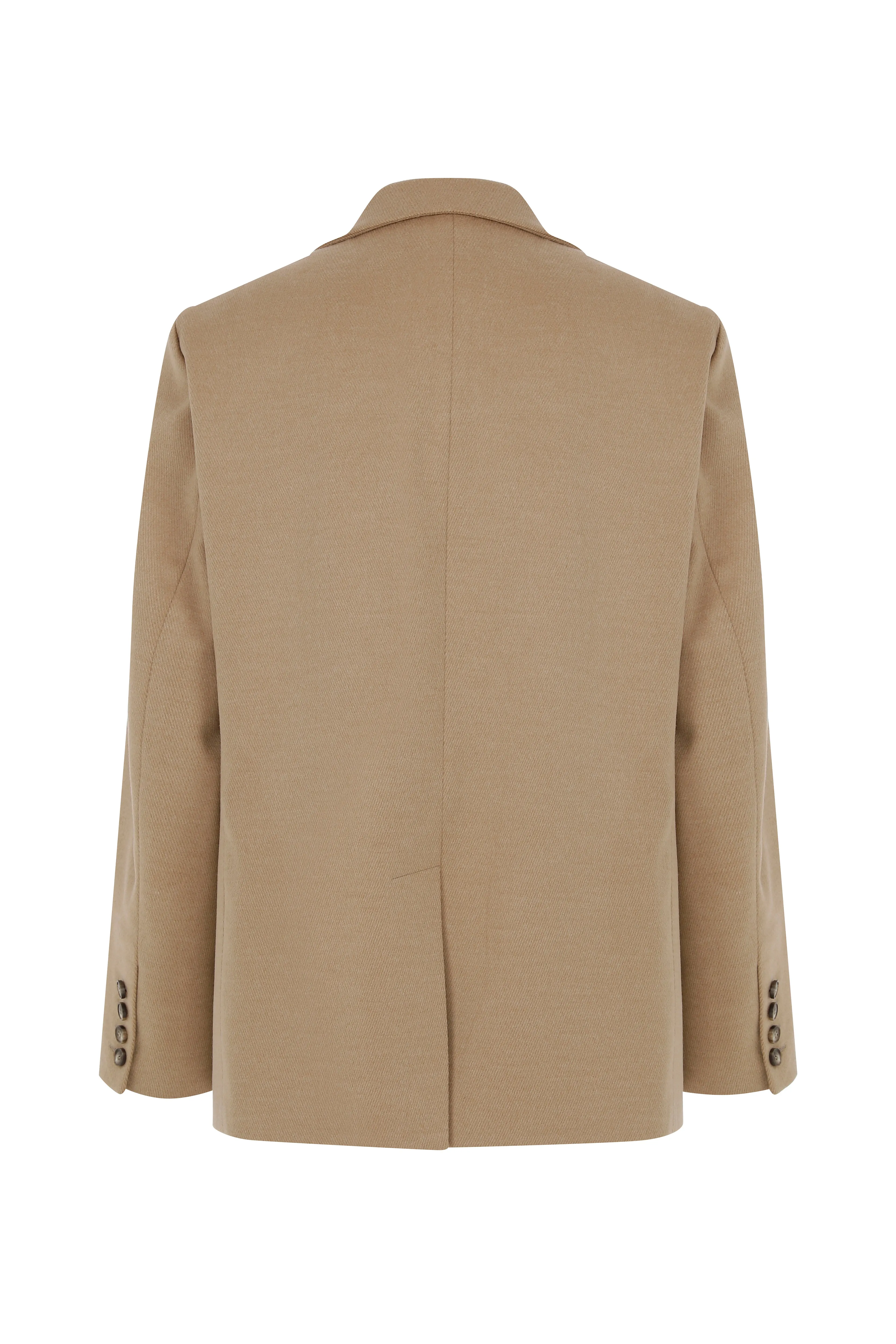 Boxy Blazer Jacket  in Camel