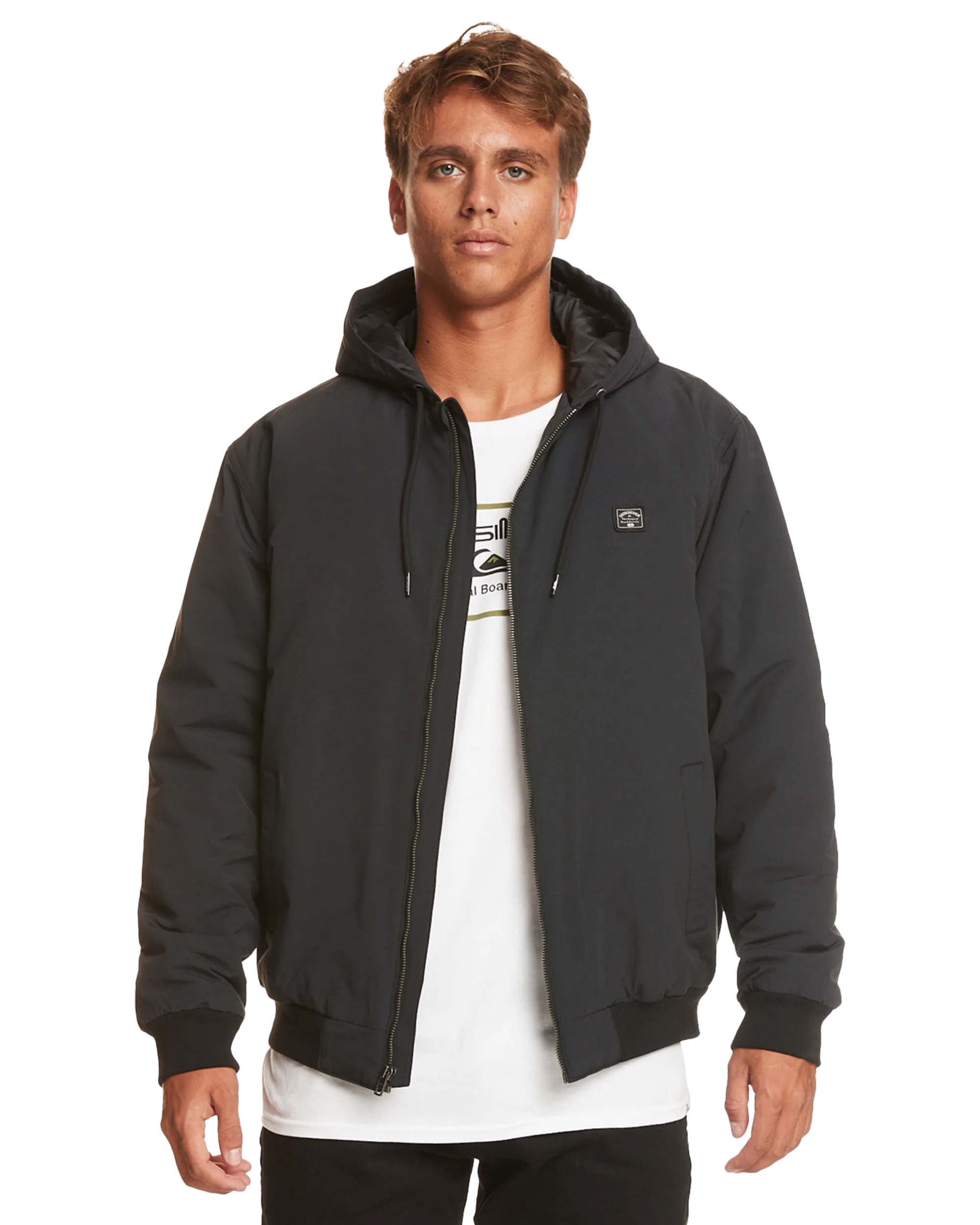 Classik Hooded Jacket in Black