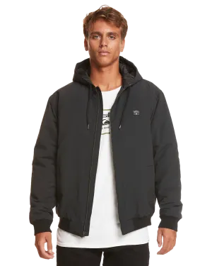 Classik Hooded Jacket in Black