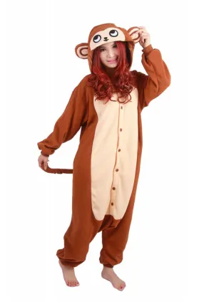 Deluxe Brown Monkey Onesie