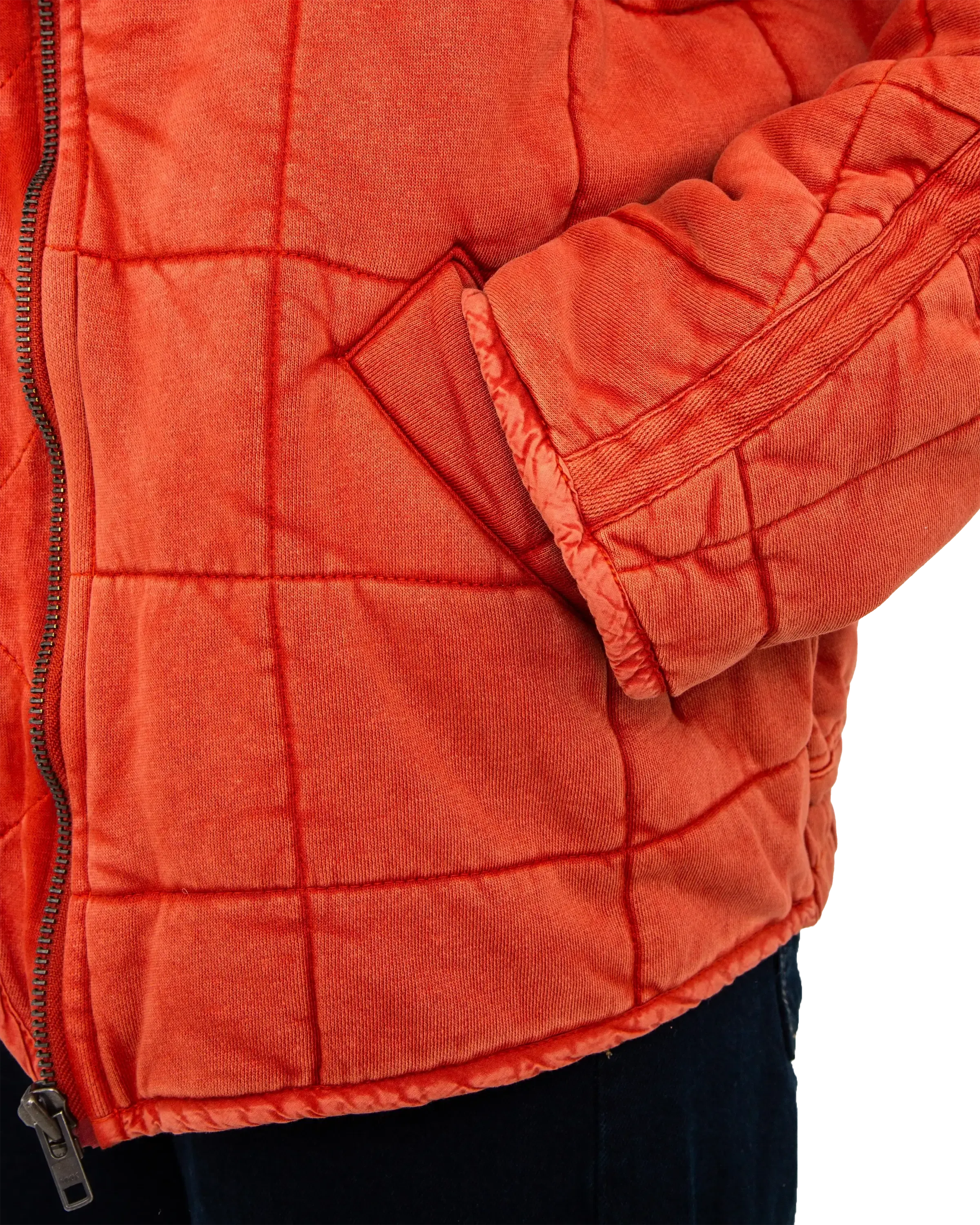 Dolman Quilted Jacket in Myrrh