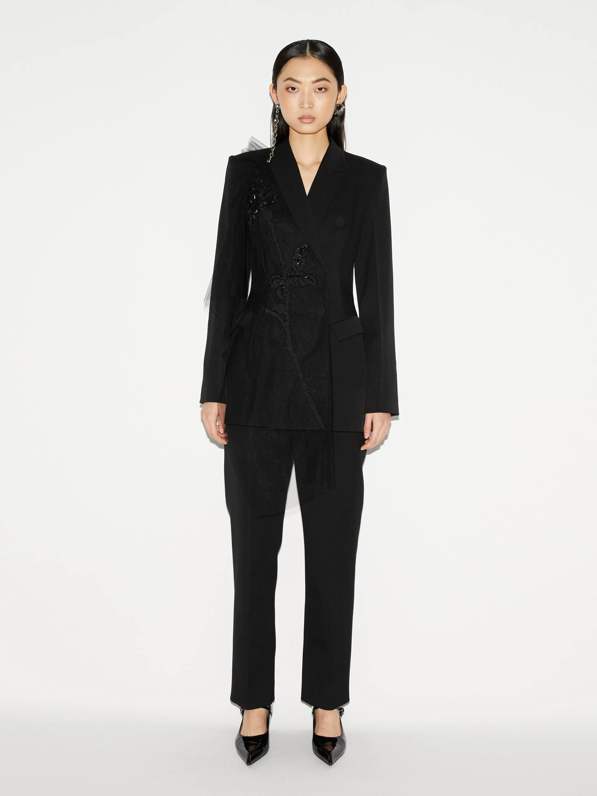 Henry trousers black tailoring