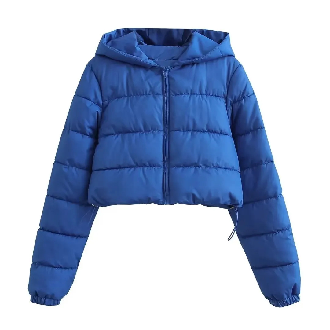 Hooded Zip Up Puffer Jacket