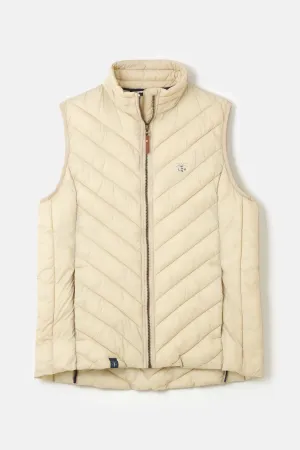 Lighthouse Laurel Ladies Gilet - Almond