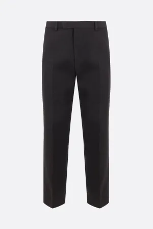 Pleated Wool Dress Trousers