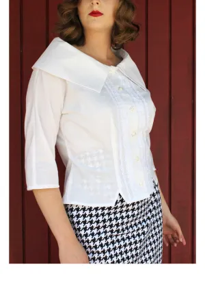 Portrait Blouse Sewing Pattern by Sew Chic Pattern Company