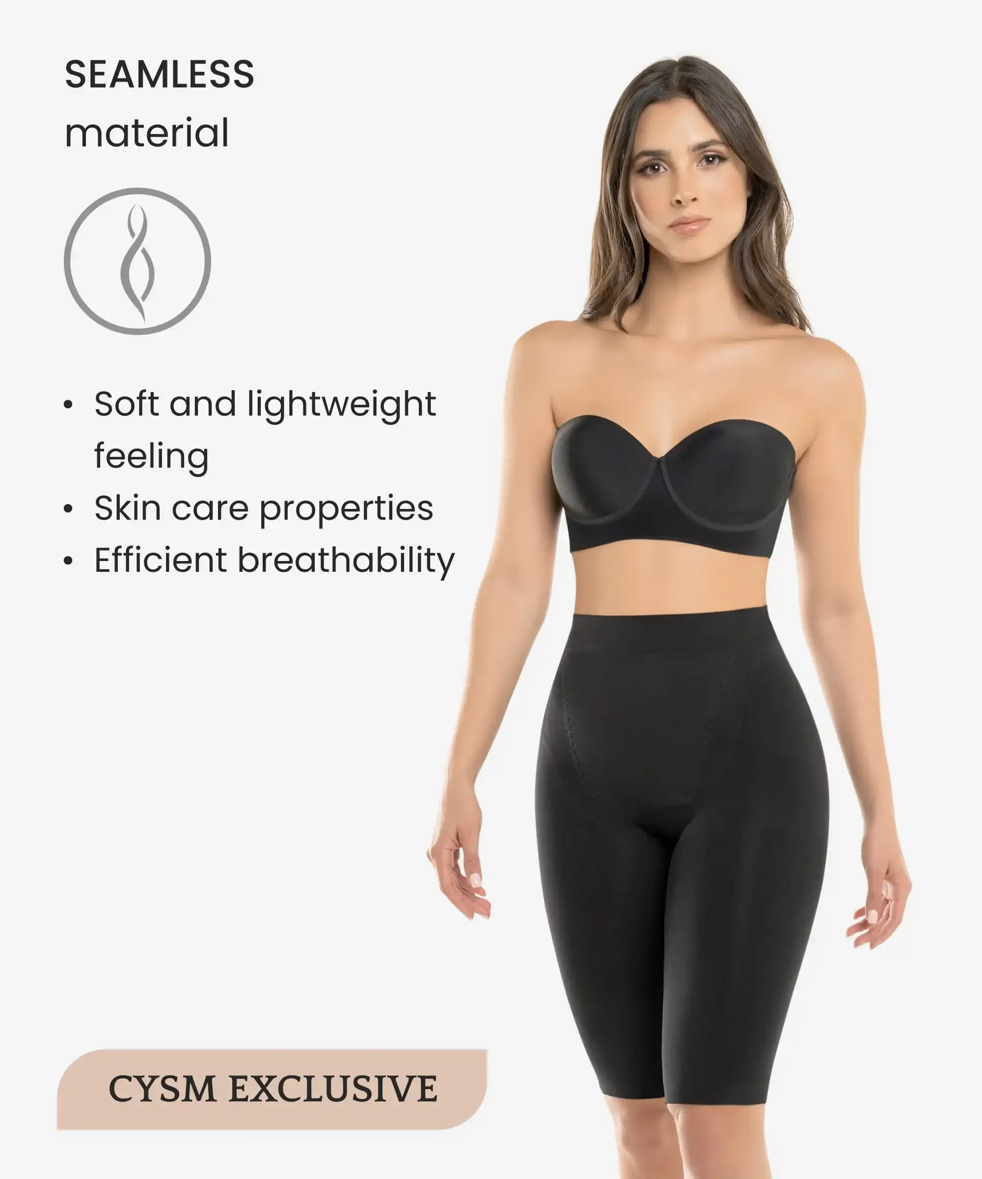 Seamless Abdomen Contouring Capri - Style 1520