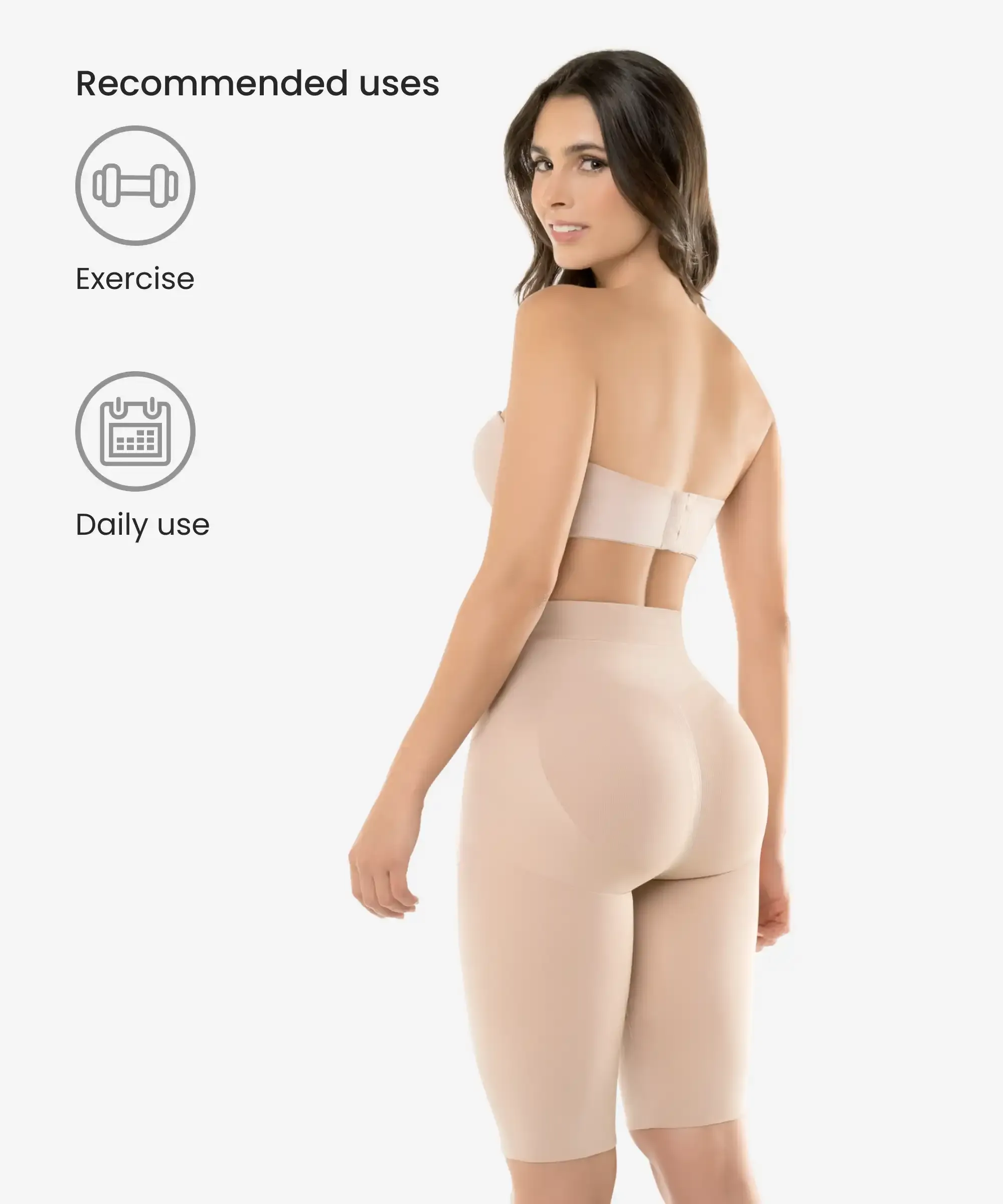 Seamless Abdomen Contouring Capri - Style 1520