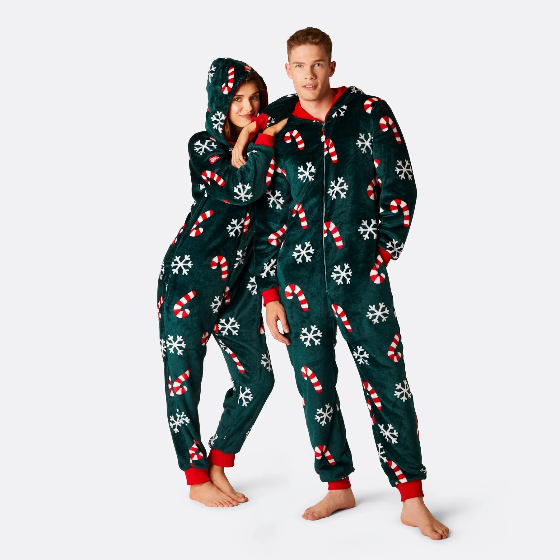 Women's Candy Cane Onesie